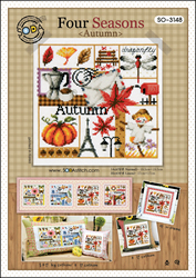 Cross stitch chart Four Seasons - Autumn - Soda Stitch