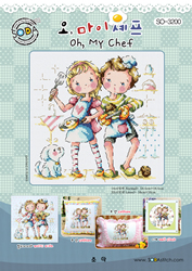 Cross Stitch Chart Oh, my Chef - Soda Stitch