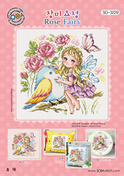 Cross stitch chart Rose Fairy - Soda Stitch