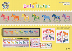 Borduurpatroon Dala Horse - Soda Stitch