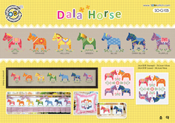 Cross Stitch Chart Dala Horse - Soda Stitch