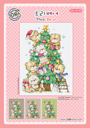 Cross stitch chart Tree Bear - Soda Stitch