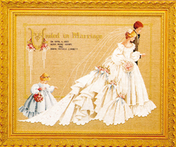 Borduurpatroon The Wedding - TIAG Lavender & Lace