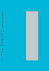 3 Passe-partout kaarten met Envelop Ocean Blue - The Stitch Company