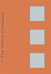 3 Passe-partout kaarten met Envelop Terra - The Stitch Company