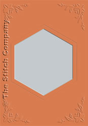 3 Passe-partout kaarten met Envelop Terra - The Stitch Company