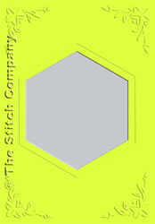 3 Passe-partout kaarten met Envelop Lime - The Stitch Company