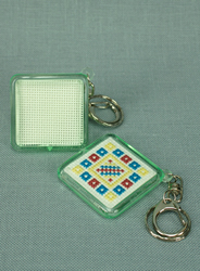 Keyring Vierkant - The Stitch Company