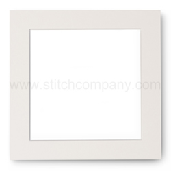 Passe-partout ivory for frame 14 x 14 cm - The Stitch Company