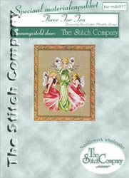 Materiaalpakket Three for Tea - The Stitch Company
