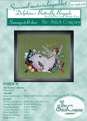 Materiaalpakket Delphines Butterfly Brigade - The Stitch Company