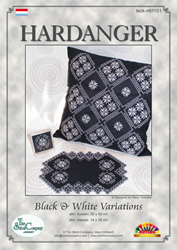 Hardangerpatroon Black & White Variations - The Stitch Company