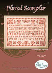 Cross Stitch Chart Floral Sampler - The Stitch Company