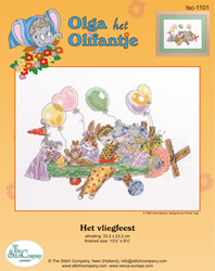 Cross Stitch Kit Het Vliegfeest - The Stitch Company