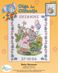 Cross Stitch Kit Baby Suzanne - The Stitch Company