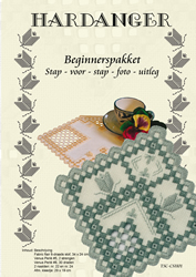 Hardanger Beginnerspakket 1 Blauw - The Stitch Company