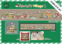 Cross Stitch Kit Santa's Village 2 - The Stitch Company