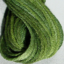 Streng 6-draads Withered Green - Valdani