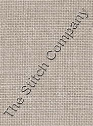 Fabric Cashel Linen 28 count - Platinum 50x70 cm - Zweigart