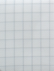 Fabric  Easy Count Aida 14 count - White 110 cm - Zweigart