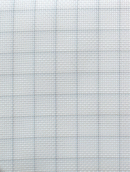 Borduurstof  Easy Count Aida 14 count - White 50x55 cm - Zweigart