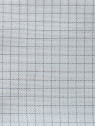 Borduurstof  Easy Count Lugana 25 count - White 50x70 cm - Zweigart