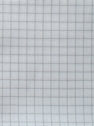 Borduurstof  Easy Count Lugana 25 count - White 50x70 cm - Zweigart