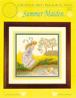 Borduurpatroon Summer Maiden - Cross My Heart