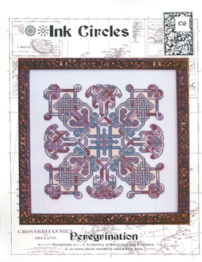 Cross Stitch Chart Perigrination - Ink Circles