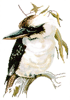 Cross Stitch Chart Kookaburra - Ross Originals