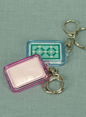 Keyring Rechthoek - The Stitch Company