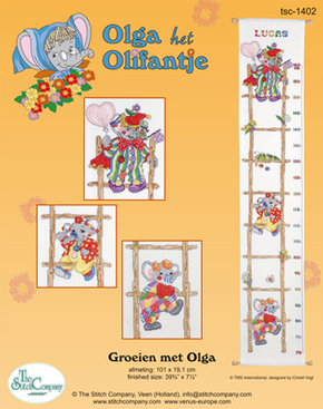 Cross Stitch Kit Groeien met Olga - The Stitch Company