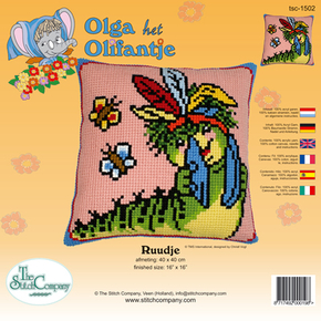 Cushion Cross Stitch Kit Ruudje - The Stitch Company