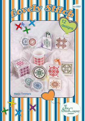 Hardanger Chart 12 Coaster designs - The Stitch Company