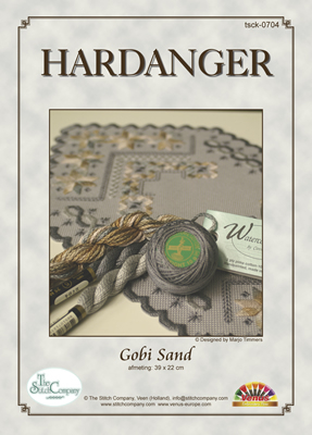 Hardanger Chart Goby Sand - The Stitch Company