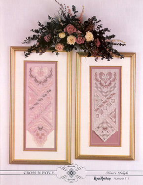 Hardanger Chart Hearts Delight - Emie Bishop