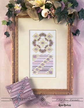 Hardanger Chart I Will Wear Lavender - Emie Bishop