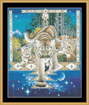 Cross Stitch Chart Rocky Mountain - Mystic Stitch