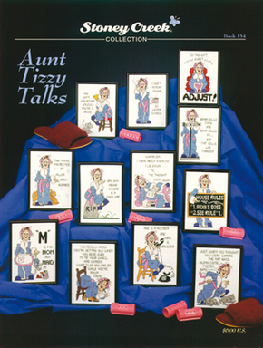 Borduurpatroon Aunt Tizzy Talks - Stoney Creek