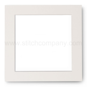 Passe-partout ivory for frame 14 x 14 cm - The Stitch Company