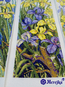Cross stitch kit Frogs in the Flowers - Merejka