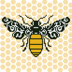 Diamond Art Bee - Leisure Arts