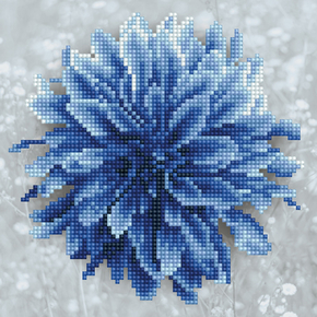 Diamond Art Blue Dahlia - Leisure Arts