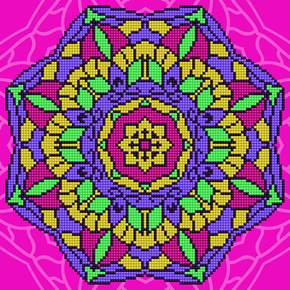 Diamond Art Mandala - Leisure Arts