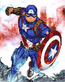 Marvel Avengers Cap in Action - Camelot Dotz