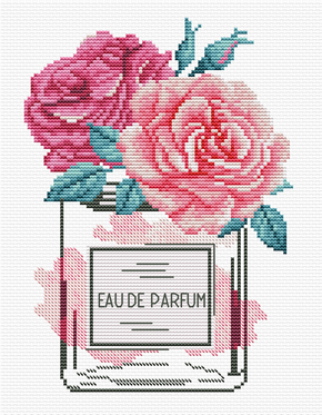 Voorbedrukt borduurpakket Rose Chic - Needleart World