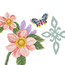 Voorbedrukt borduurpakket Butterfly Garden - Needleart World