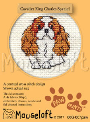 Borduurpakket Cavalier King Charles Spaniel - Mouseloft