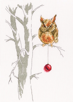 Cross Stitch Kit Waiting for a Holiday - RTO