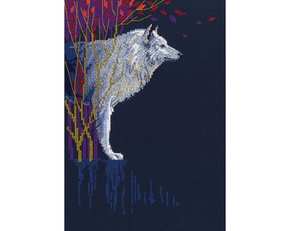 Cross stitch kit Wolf Leader - RTO